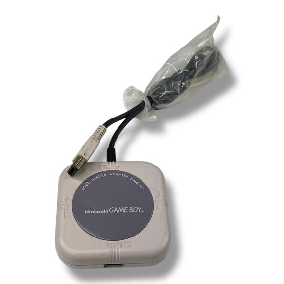 Nintendo OEM Game Boy Four Player Adapter Cable DMG-07 Tested & Works! - Picture 1 of 2